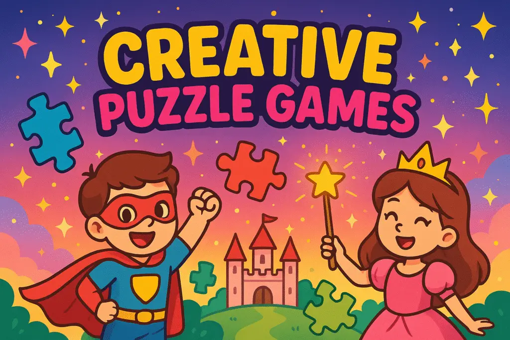 Creative Puzzle games for Kids