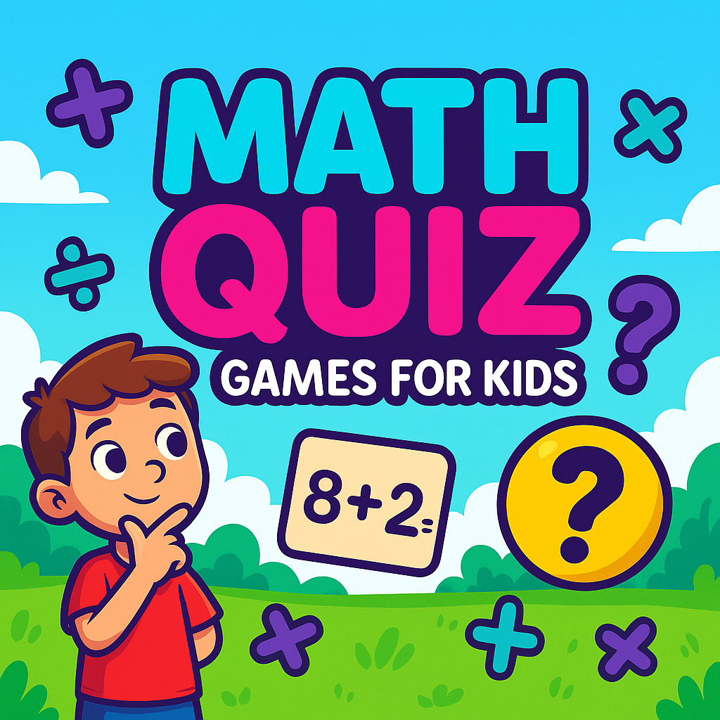 Math Quiz Game For Kids
